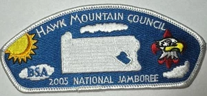 BSA JSP Hawk Mountain Council 2005 National Jamboree wht border - Picture 1 of 1