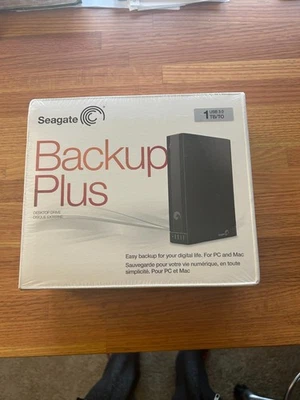 Seagate Backup Plus 1TB Portable External Hard Drive New - Image 1 of 4