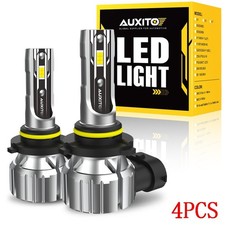 AUXITO 6X 9005 9006 H11 LED Headlight Kit Combo Bulb High Low Beam Super Bright
