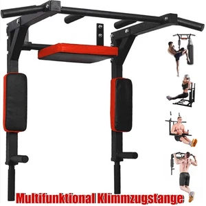 Klimmzugstange Dip Station Pull Up Bar Trainings Halterung Fitness bis 200 kg - Bild 1 von 11