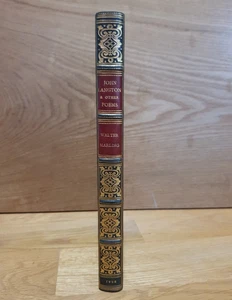 1928 JOHN LANGTON & OTHER POEMS BY WALTER MARLING FINE BINDING SIGNED COPY - Picture 1 of 16