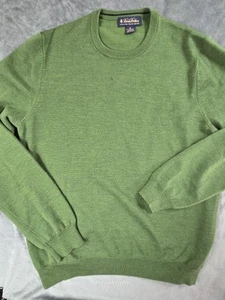 Brooks Brothers Maglione Uomo Medium Extra Fine Maglione Lana Merino Italiano - Foto 1 di 10