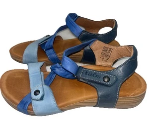 Taos Footwear Women's Multiverse Blue Multi Sandal, Size 8-8.5 - Picture 1 of 12