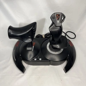 Thrustmaster T-Flight Hotas X Flight Simulator Joystick - Black PS3 /PC Tested - Picture 1 of 10