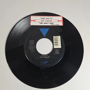 Roy Orbison "You Got It" 45 Vg+ Tested Jukebox Title Strip 1989 - Picture 1 of 5