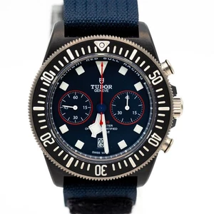 Tudor Pelagos Fxd Chrono Alinghi Uhr Ref. 25807KN Titan 43mm Full Set 2024 - Picture 1 of 4