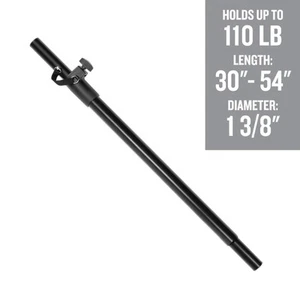 Set Of 2x Mackie SPM300 Speaker Pole  - Picture 1 of 4
