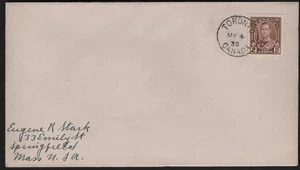 Can 212 - 1935 3c King George V Silver Jubilee - FDC on Personal Cover - Picture 1 of 1