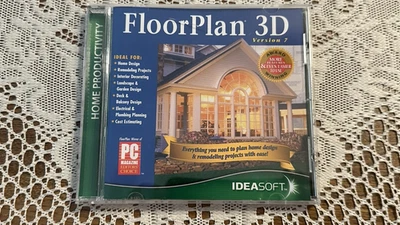 2003 Idea Soft Floor Plan 3D Version 7 Windows 98 2000 NT ME XP  Design Software - Image 1 of 4