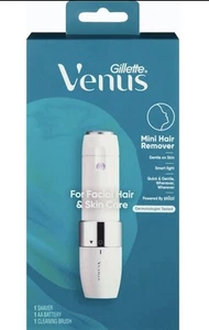 Mini depiladora facial Gillette Venus. Para el cuidado facial del cabello y la piel. Nuevo-Sellado - Imagen 1 de 4