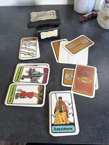 CARTES TAROT Hoi Polloi Vintage 1973 - Jeu complet de 78 cartes livré avec une boite - Photo 1/8