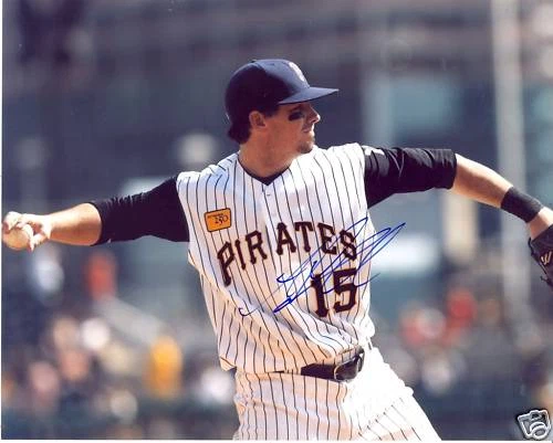 FOTO 8X10 FIRMADA POR ANDY LAROCHE PIRATAS DE PITTSBURGH CON CERTIFICADO DE AUTENTICIDAD Foto 1 de 1