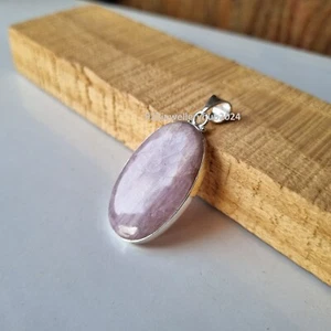 Nice Kunzite Gemstone Pendant 925 Sterling Silver Unique Style Pendant  PG5379 - Picture 1 of 6