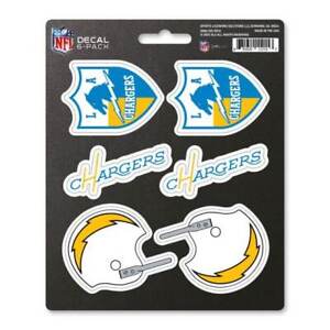 Los Angeles Chargers Retro Vintage - Set Of 6 Sticker Sheet