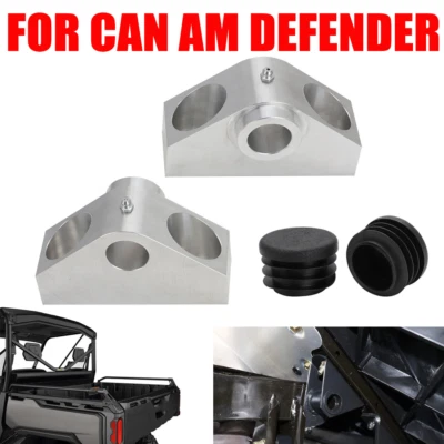 Aluminum For Can Am Defender HD models 2016+ UTV / SXS Dump Bed Hinge & Dust Cap - Image 1 of 4