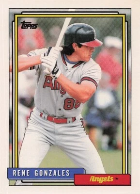 1992 Topps Traded #42T Rene Gonzales - Image 1 of 2