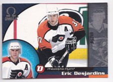 98-99 Pacific Omega Eric Desjardins /56 OPENING DAY ISSUE Flyers 1998