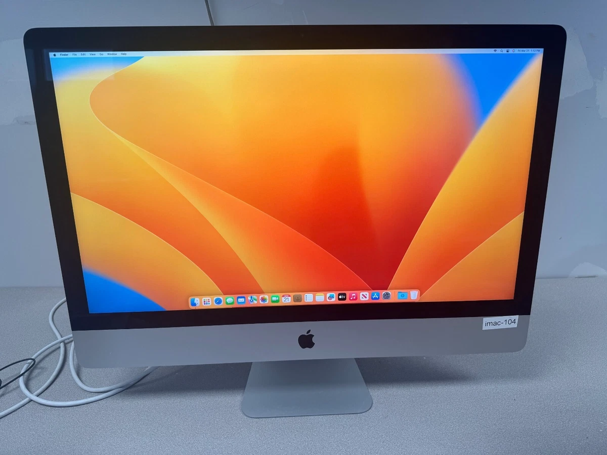 1064 超美品 Apple iMac 2017 4K 21.5インチ CTOモデル CPU Core i5 3.4GHz メモリ 16GB ストレージ 1TB Fusion Drive 中古 iMac 21.5\" 2017 (Retina 4K)[Core i5-3.4 GHz]