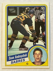 Dave Andreychuk 1984-85 Topps #13 RC Rookie NM-MT or better? HOF K299 QTY Avail - Picture 1 of 2