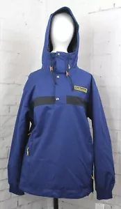 Volcom Longo Pullover Shell Snowboard Jacket, Men's Small, Navy Blue New - Picture 1 of 5