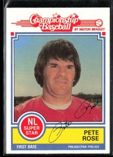 Pete Rose 1984 Topps Milton Bradley H #NNO Philadelphia Phillies