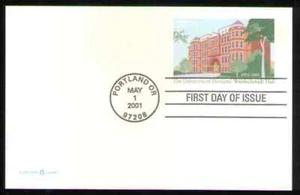 US. UX364. 20c. The University of Portland Waldschmidt Hall FDC. MNH. 2001 - Picture 1 of 1