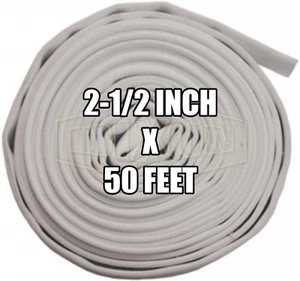 Einzelne Jacke 2-1/2" x 50' All Polyester Feuerwehrschlauch #300 - Bild 1 von 1