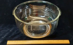 Vintage Sunbeam Mixmaster Stand Mixer Large Clear Glass Mixing Bowl Replacement - Picture 1 of 4