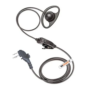 D-Shape with in-line PTT Mic Earpiece for Hytera PD405 PD415 PD485 PD505 PD565 - Picture 1 of 3