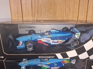 Minichamps 180 980096 Benetton F1 A. Wurz 1/18 Scale Die Cast Car - Picture 1 of 4