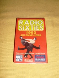 Radio Sixties 1963  cassette audio compilation cardsleeve Editions Atlas  - Picture 1 of 3