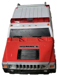 Hasbro Tonka Hummer Fire Dept Rescue Vehicle 2004-5 Lights Flash Siren Calls - Picture 1 of 22