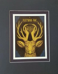 Todd Slater "FLEETWOOD MAC" 4.6.2013 Poster Druck Passepartout Offset Litho 2015 Rep - Bild 1 von 1