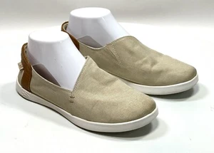 Chaco Ionia J106520 Canvas Loafer Flat Slip On Shoes - US Women’s 7.5 - Beige - Picture 1 of 15