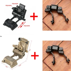 Metal PVS28 J arm Mount + Metal L4G24 Helmet Mount For AN/PVS 14 NVG - Picture 1 of 16