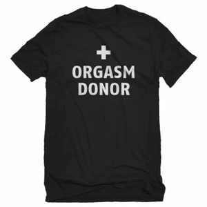 Camiseta unisex de donante de orgasmo - Imagen 1 de 9