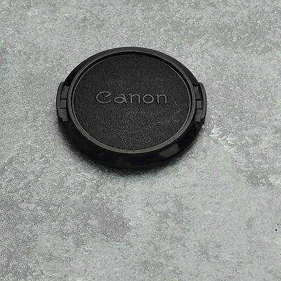 Retro Genuine Canon FD C 55mm Snap-On Front Lens Cap 35 f2 f3.5 50 f1.4 (#1328) - Image 1 of 2