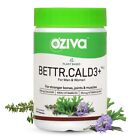 OZiva Bettr.CalD3+ (Plant-Based Calcium Vitamin D3 & K2) for Stronger Bones 60 c