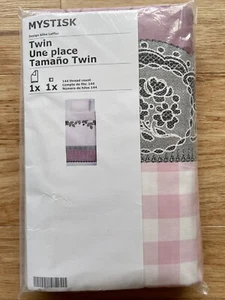 Brand New IKEA Twin Duvet & Queen Pillowcase (MYSTISK) - Picture 1 of 2