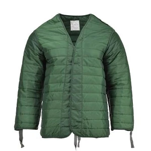 Original Greek military M65 jacket long sleeve liner green Greece army surplus - Picture 1 of 4