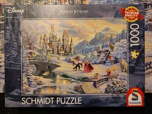 Schmidt Disney Die Schöne und das Biest Puzzle 1000 Teile (59671) Thomas Kinkade - Bild 1 von 4