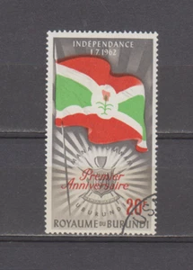 BURUNDI : 1963 - USED - SCOTT # 50 FLAGS - Picture 1 of 1