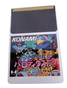 NEC PC Engine PARODIUS DA! Japan Edit Very Good Tested - Picture 1 of 2
