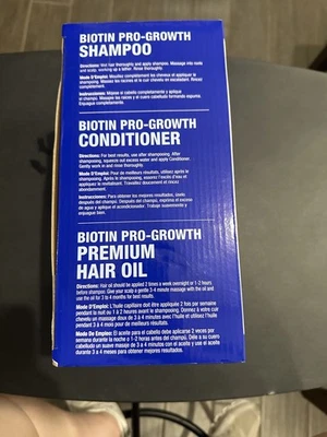 Difeel Biotin Regimen for Hair Growth-33.8oz Shampoo & Conditioner plus hair oil - Image 1 of 3