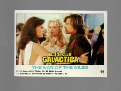 1978 Topps Battlestar Galactica The War of the Wiles #69 Excelente - Imagem 1 de 2