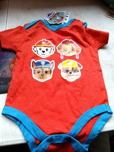 Nickelodeon Paw Patrol 3 Stück Rot & Blau 6/9 M - Bild 1 von 3