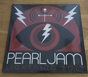 PEARL JAM LIGHTNING BOLT VINYL 2LP W/ INSERT IMPORT NEW SEALED MINT - Picture 1 of 2
