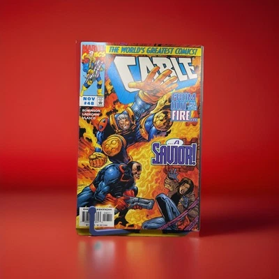 Cable #48 Marvel Comics November Direct Edition Robinson Ladronn Vlasco - Image 1 of 4