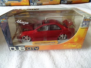 Dub City 2002 Cadillac CTS Red 1:24 Diecast NEW In Box Jada Toys - Picture 1 of 2