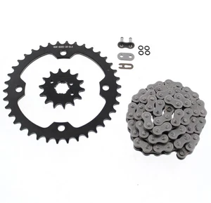 2004 - 2008 Yamaha YFM350 350 Raptor O-Ring Chain and Black Sprocket 12/38 - Picture 1 of 1